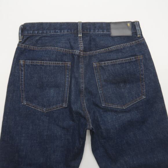 R13 Boyfriend Jeans Size 27 Baggy Oversized Dark Wash Blue - Picture 4 of 12